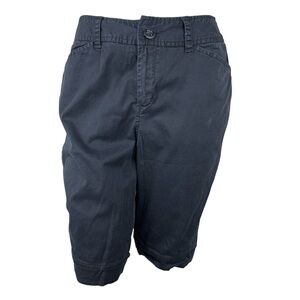 St. John’s Bay Stretch Bermuda shorts, size 4, summer, beach, vacation, preppy